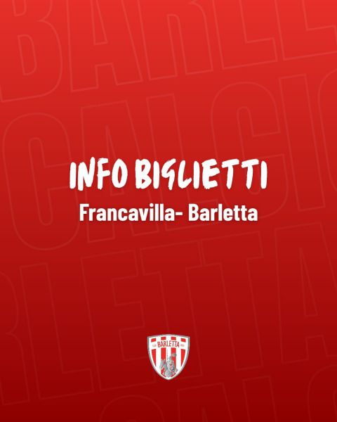 Francavilla - Barletta 1922: info settore ospiti