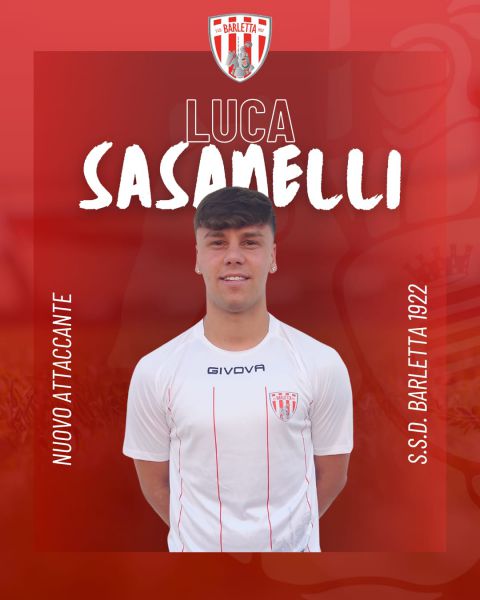 Luca Sasanelli nuovo calciatore di propriet del Barletta